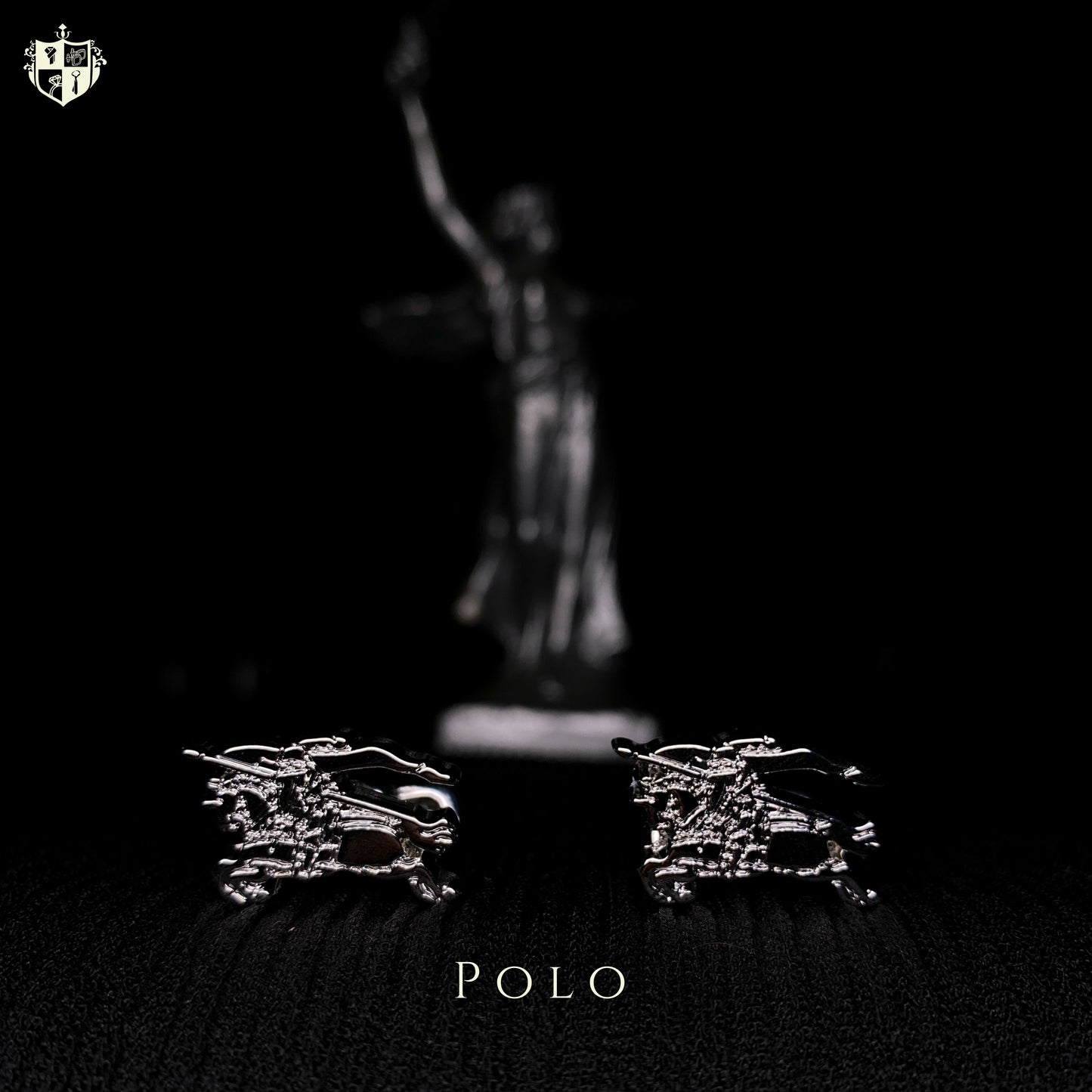Polo Cufflinks (Silver)