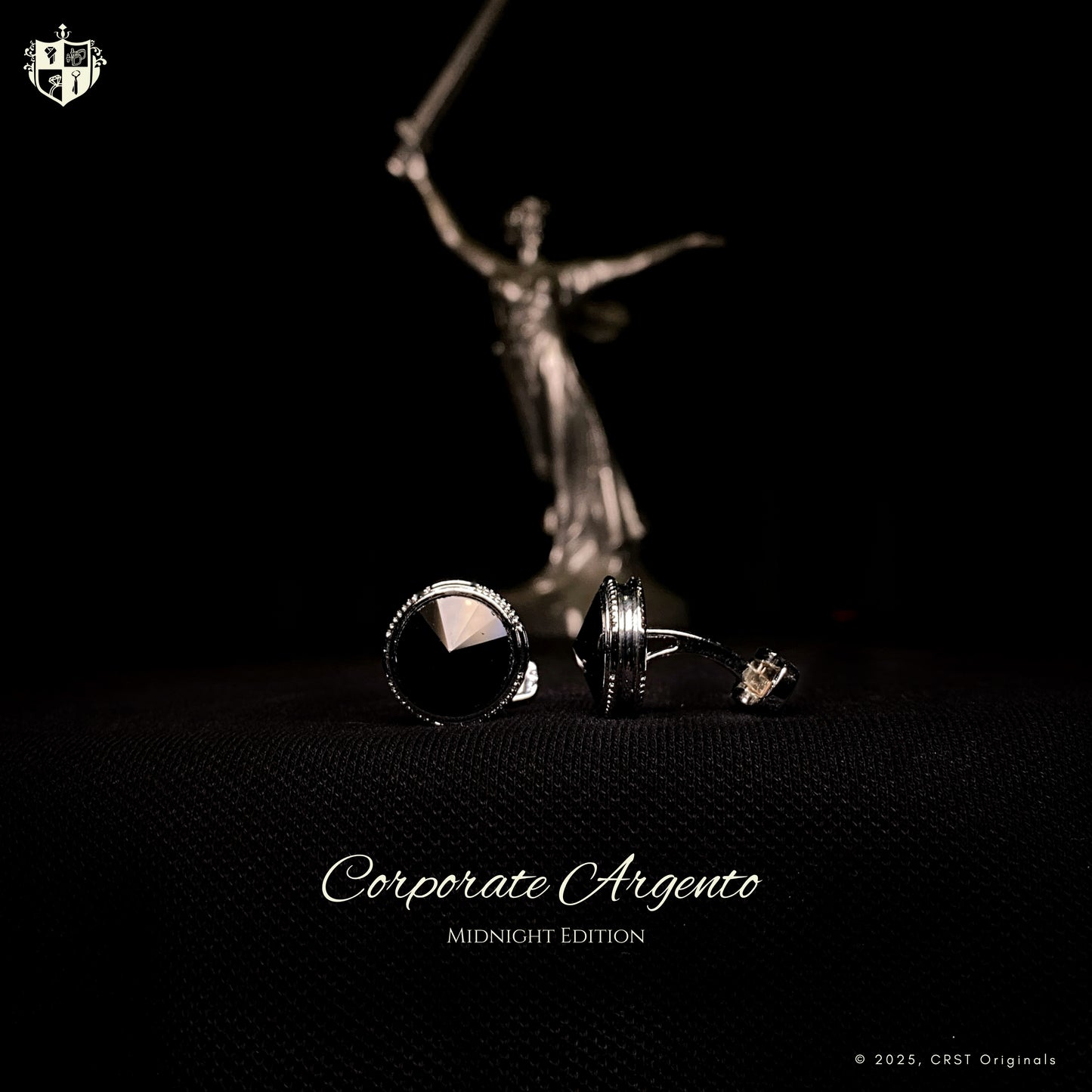 Corporate Argento - ME Cufflinks