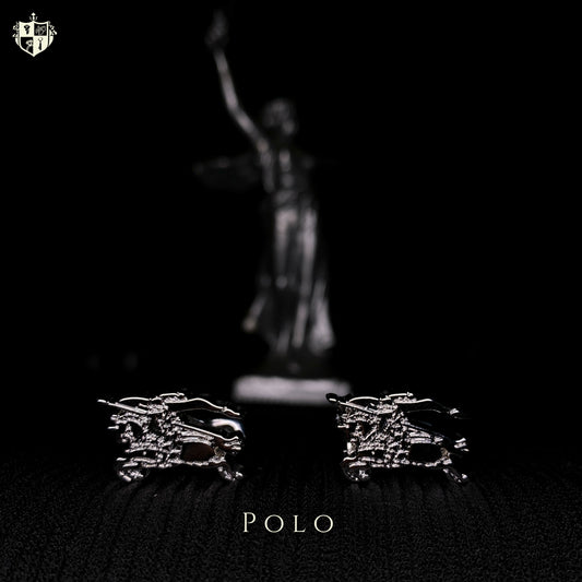 Polo Cufflinks (Silver)