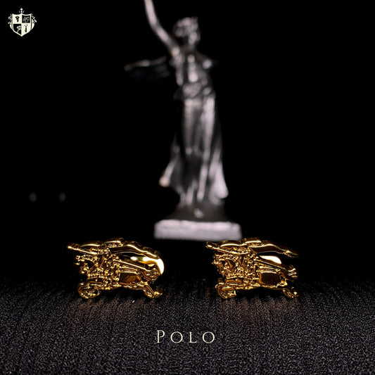 Polo Cufflinks (Gold)