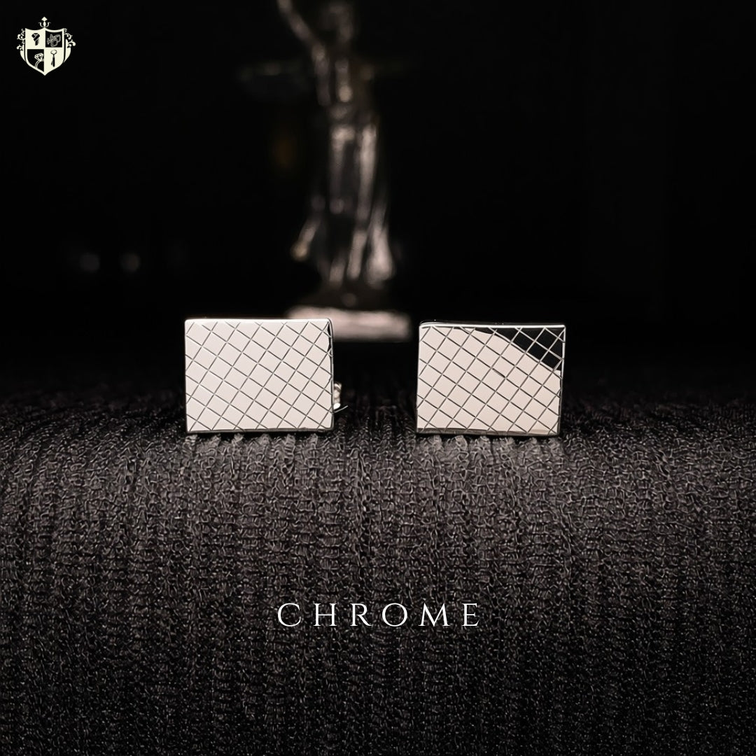 Chrome Cufflinks