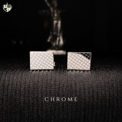 Chrome Cufflinks