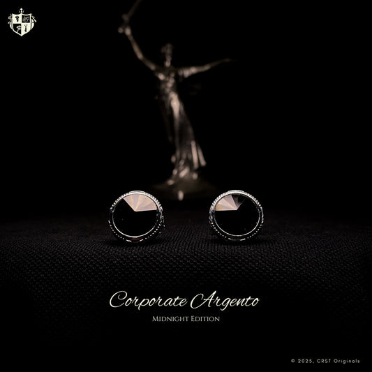 Corporate Argento - ME Cufflinks