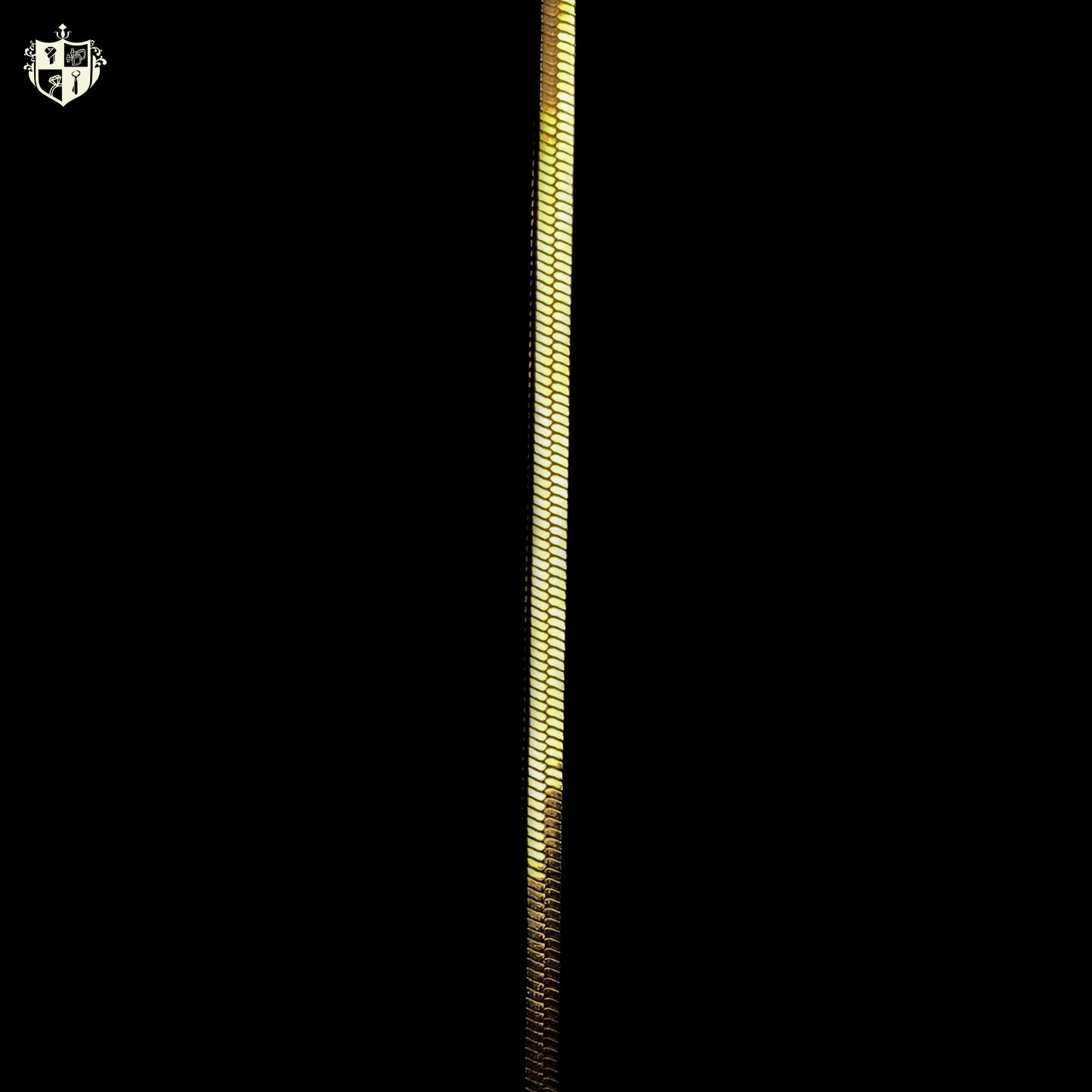Snake 3mm Chain (Gold)