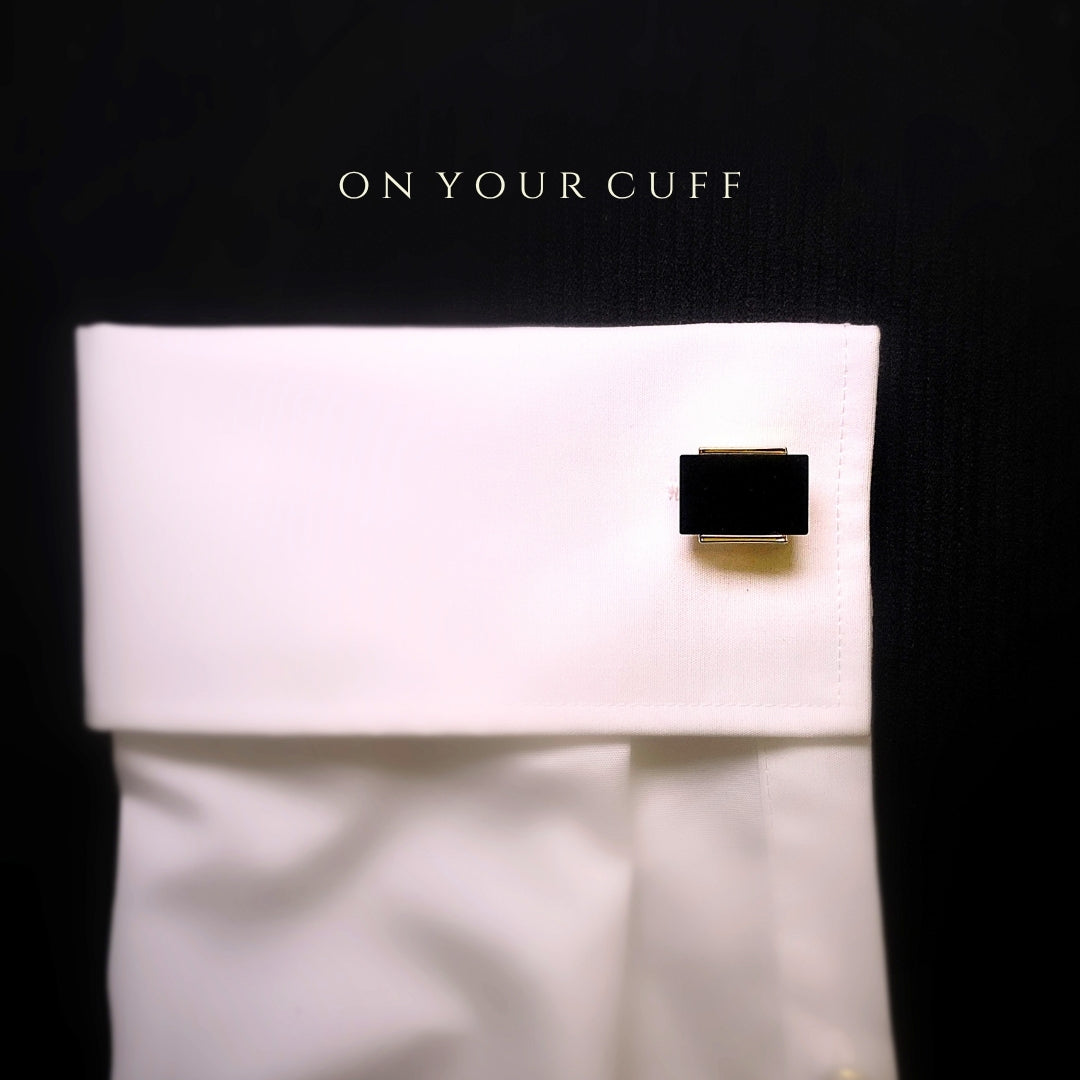 Cuban Blck 2 Cufflinks