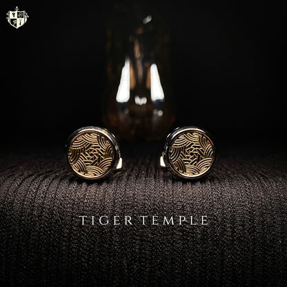 Tiger Temple Cufflinks