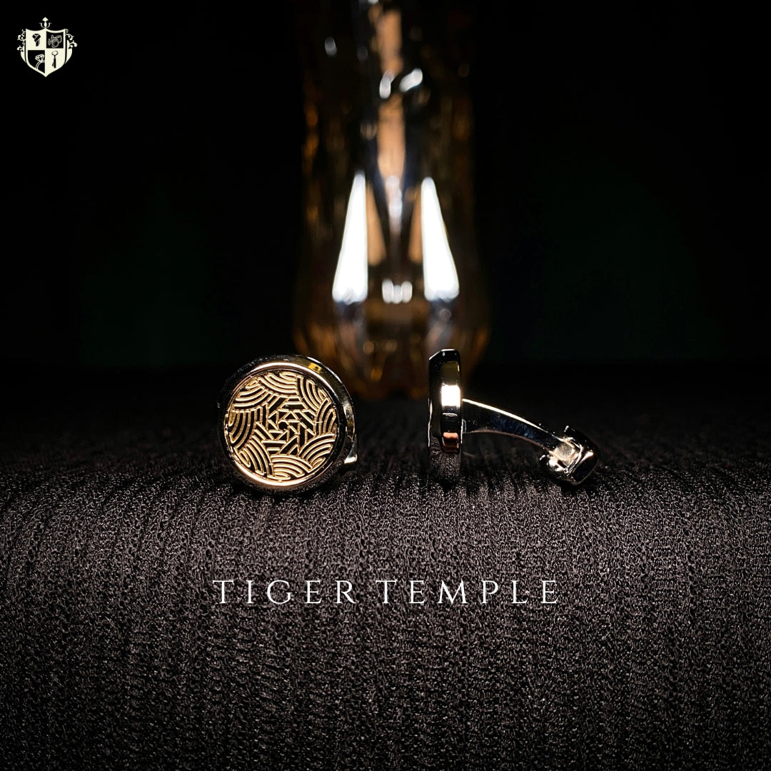 Tiger Temple Cufflinks